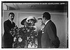 Irving Bertman presents flowers to Helen Keller, Flower Show (LOC) by The Library of Congress