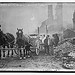 Clearing away debris, Bangor fire (LOC)