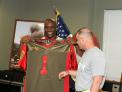 Super Bowl champ visits Fort Knox soldiers