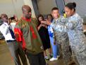 Super Bowl champ visits Fort Knox soldiers