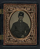 [Unidentified soldier in Union uniform and forage cap] (LOC) by The Library of Congress