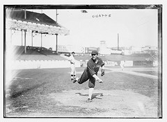 [Eddie Cicotte, Chicago AL, at Polo Grounds, NY (baseball)] (LOC)