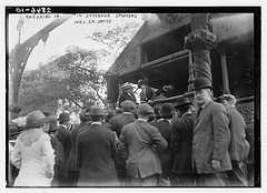 Breaking in suffrage speakers - Mrs. E.R. Smith (LOC)