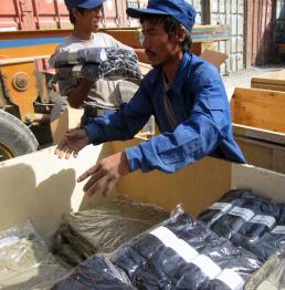 Afghan Local Police receives pre-configured clothing and equipment shipments