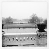 Snowy day at the Capitol from west front.