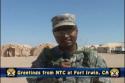 2BCT – Greetings from NTC – Pfc. Persad