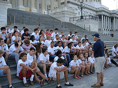 Congressman Sessions speaking to PSLGP students