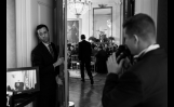 President Obama Enters the East Room