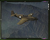 P-51 "Mustang" fighter in flight, Inglewood, Calif. The "Mustang", built by North American Aviation, Incorporated, is the only American-built fighter used by the Royal Air Force of Great Britain (LOC) by The Library of Congress