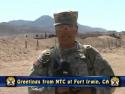 2BCT – Greetings from NTC – Pfc. Wally