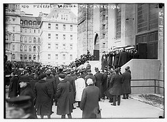 Reid Funeral - leaving the Cathedral (LOC)