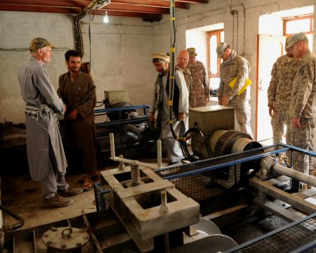 Micro-hydropower brings light to remote Afghan villages