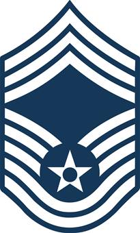 Chief Master Sergeant CMSgt stripes