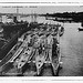 German Subs in harbor (LOC)