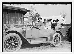 F. Schnell, Mayor Klin[e], wife and daughter (LOC)