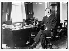 Sec'y. McAdoo at desk (LOC)