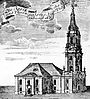 Jerusalem's Church, Berlin, in 1736