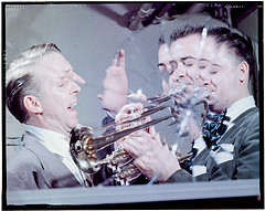 [Portrait of Stan Kenton and Buddy Childers, Richmond, Va., 1947 or 1948] (LOC)