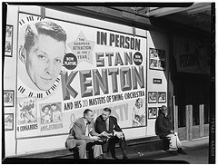 [Portrait of Stan Kenton and Bob Gioga, 1947 or 1948] (LOC)