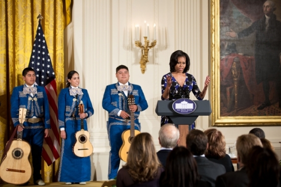 First Lady Michelle Obama hosts the PCAH National Arts and Humanities Youth Program Awards (November 19, 2012)