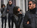 Taking a stroll: Kelly Monaco and Val Chmerkovskiy walk arm-in-arm in Manhattan on Wednesday