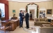 President Obama and Former Massachusetts Gov. Romney Talk in the Oval Office