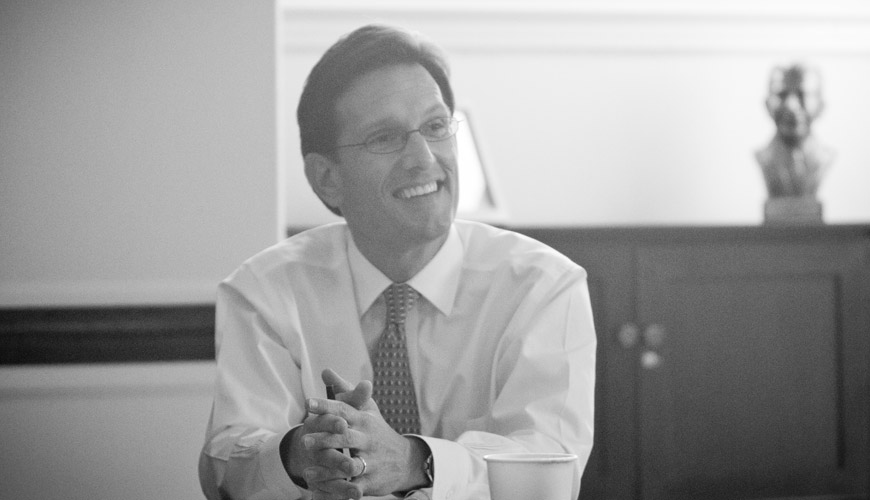 House Majority Leader Eric Cantor