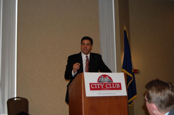 Congressman Labrador Speaks at the Boise City Club