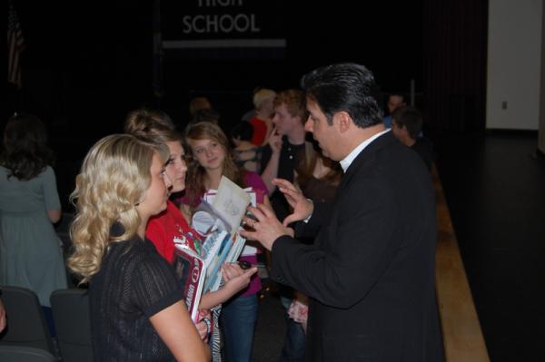 Congressman Labrador Speaks to Students at Rocky Mountain High School