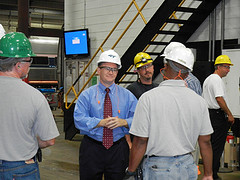 8/25/11 Touring Amtrak’s train car maintenance shops in Bear