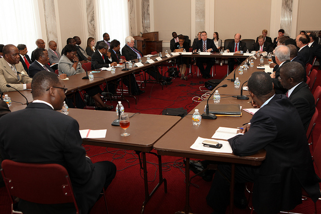 Senate roundtable with African ambassadors