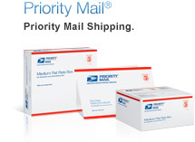 Priority Mail®. Priority Mail Shipping. Learn More. Image of Priority Mail shipping supplies.