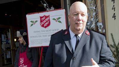 Salvation Army finding new ways for people to give