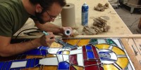 Stained-Glass ‘St. Optimus of Prime’ Is Downright Divine