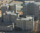 On December 6, 2012 bullets hit the window of a highrise along Central Expressway. (credit: CBSDFW.COM)