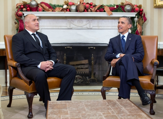 President Obama meets with Prime Minister Boyko Borissov of Bulgaria in the Oval Office, Dec. 3, 2012. 
