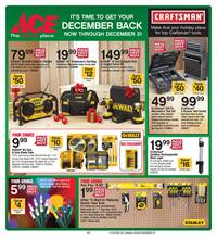 ACE Hardware - Red Hot Buys - December