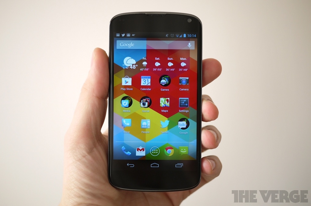 Gallery Photo: Hands-on with the Nexus 4