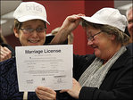 Historic day as same-sex couples receive marriage licenses