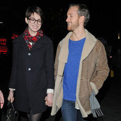 Anne Hathaway and Adam Shulman Show PDA in London