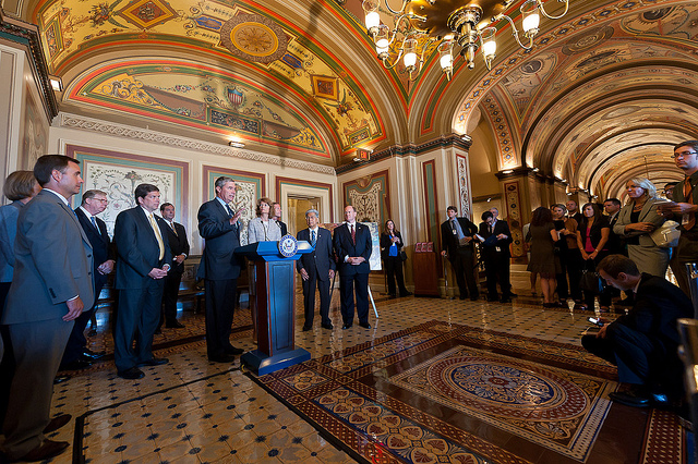 Group of 17 bipartisan Senator join in kickingoff the caucus. 