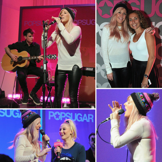 Ellie Goulding Performs Live at PopSugar Studios | Pictures