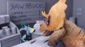 Dinosaur Office: Coffee Run