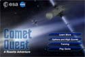 Screenshot from Rosetta Comet Quest game.