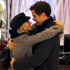 Diane Kruger and Joshua Jackson Kissing in Vancouver