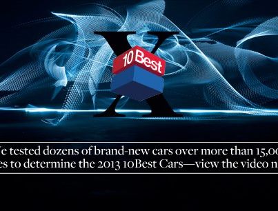 Photo: Dozens of contenders duked it out to be on our 2013 10Best Cars list. Watch how we whittled down to the cream of the crop on Car and Driver: Tested. http://cardrive.co/6036p5bA