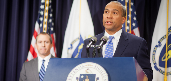 Governor Deval Patrick outlined a plan for closing an estimated $540 million gap in the Fiscal Year 2013 budget.