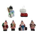 Novelty Christmas Ornaments (54-Pack)