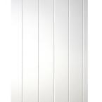 32 sq. ft. Beadboard White V-Groove Panel