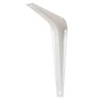 10 in. x 12 in. White Shelf Bracket